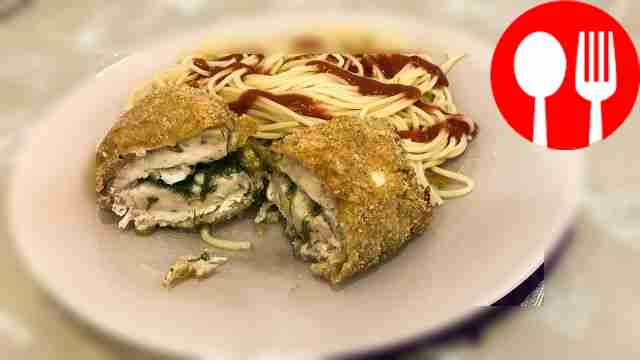 Котлета по-киевски из куриной грудки