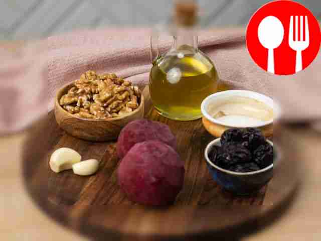 Boil and peel the beets in advance. Place all...