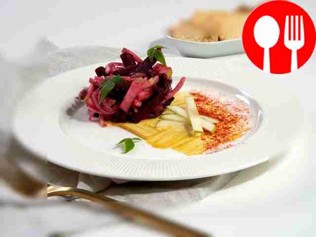 Рыбный салат с маслом