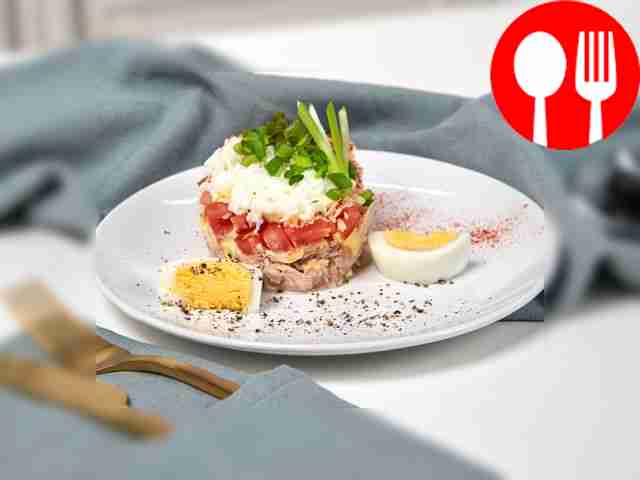 Приготовление рыбного салата