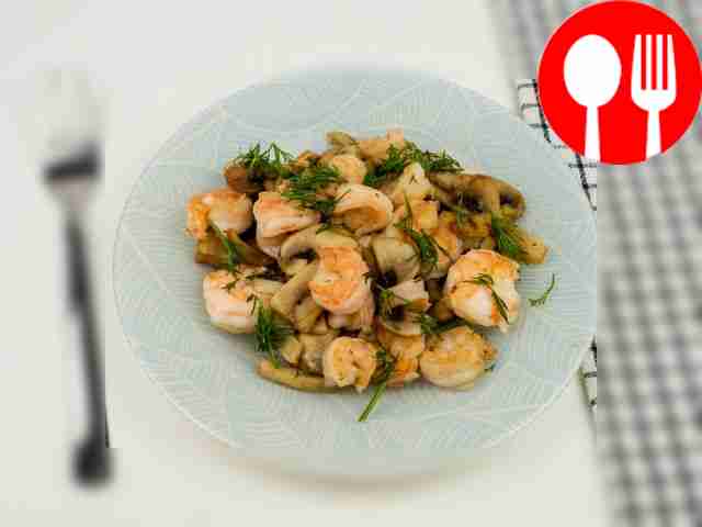 Serve the dish with herbs. You can also...