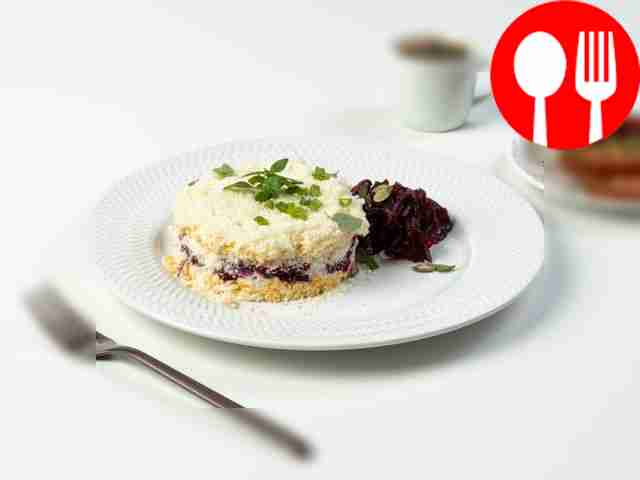 Салат «Нежность» со свеклой