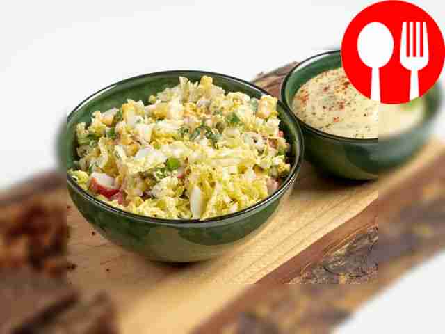 Салат «Нежность» с кукурузой