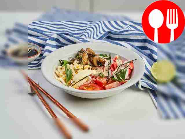 Salad “Mushroom Glade”, tasty and original