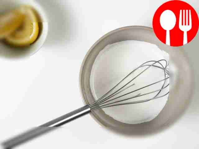 Prepare the glaze. Using a mixer, beat the egg...