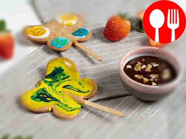 Имбирные пряники для украшения торта