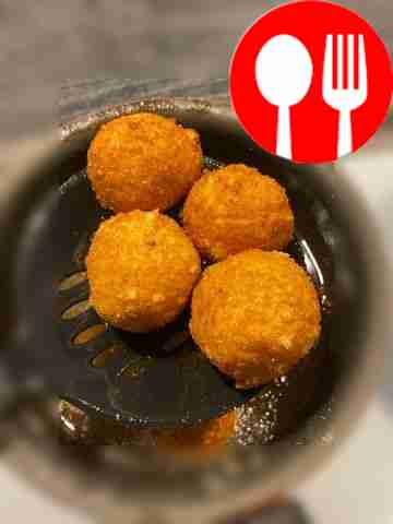 Сырные шарики на закуску