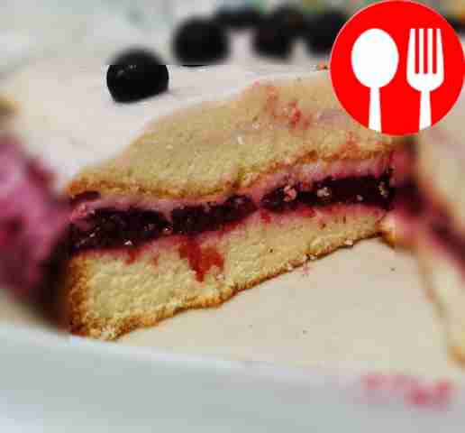 Легкий йогуртовый торт