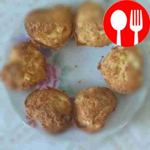 Cheese muffins for dessert