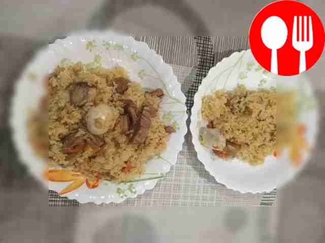 Вкусный плов из индейки