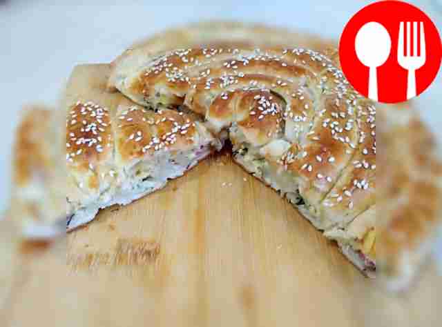 Пирог «Ленивая улитка»