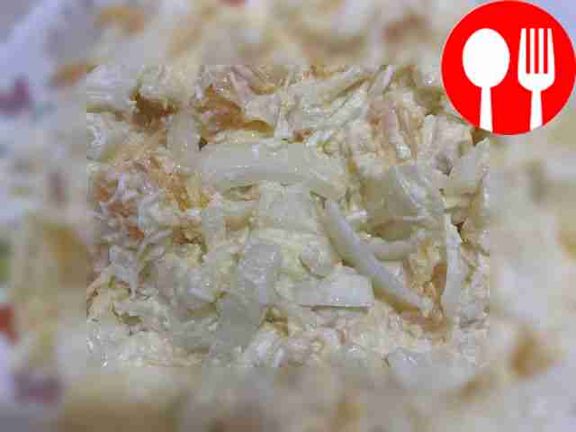 Салат сырно-апельсиновый