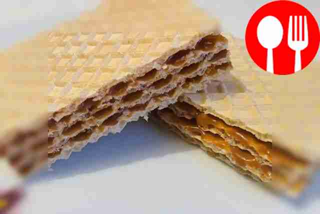 Вафельное пирожное со сгущёнкой Waffle cake with condensed milk