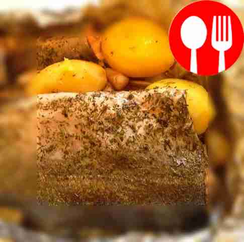 Горбуша, запеченная в духовке