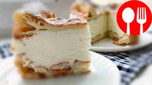 Воздушный торт «Карпатка» с кремом «Пломбир»