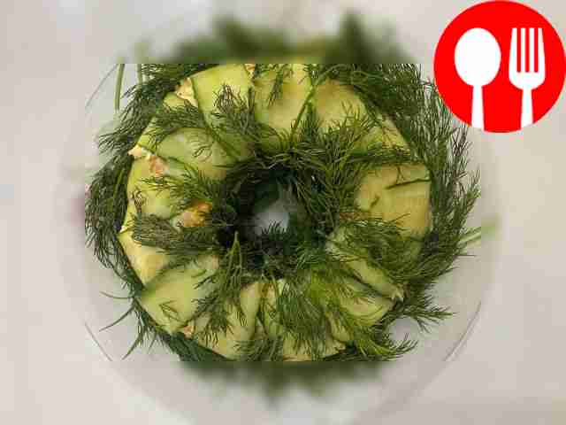 Салат «Новогодний» New Year's Salad