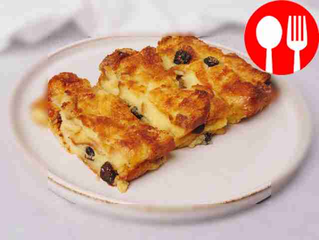 During baking, a golden crust will appear....