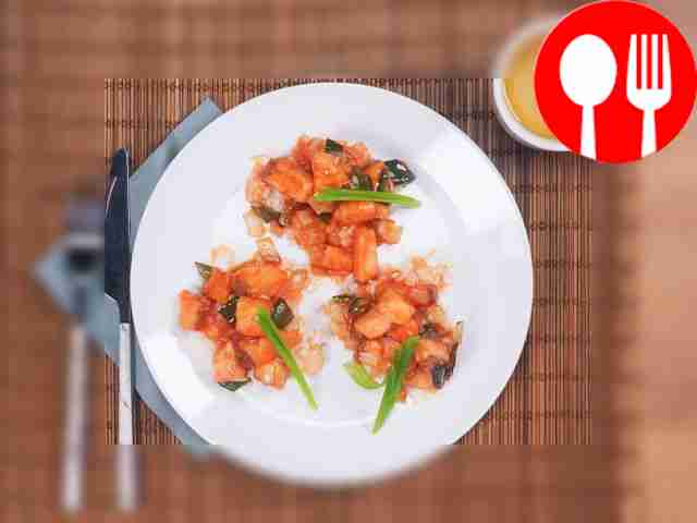 Рыба в кисло-сладком соусе