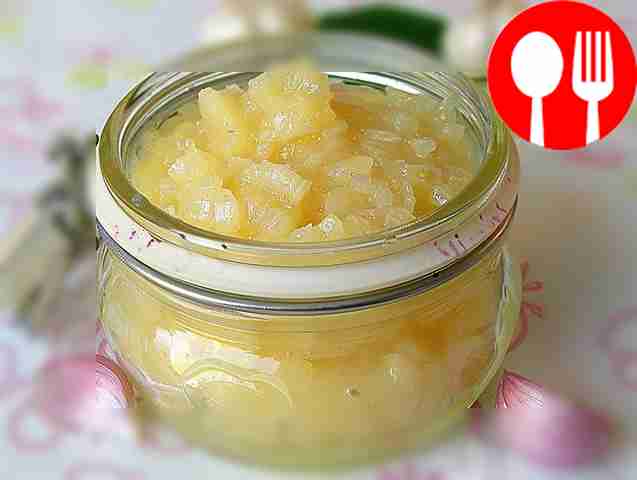 Лечебный мед с чесноком Medicinal honey with garlic