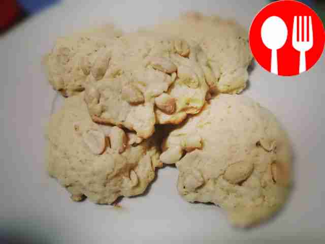 Печенье домашнее с арахисом