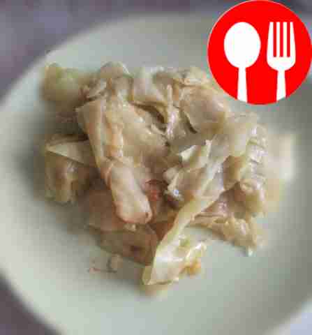 Fragrant cabbage Mahajana, baked in the oven