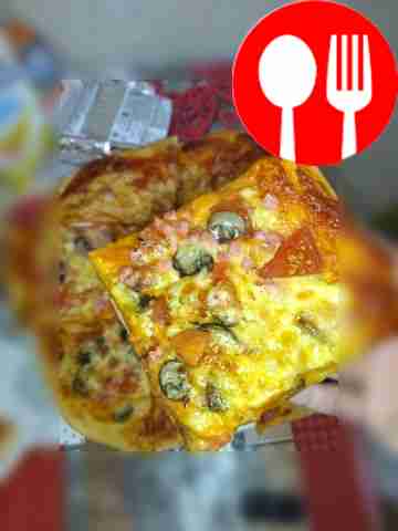 Quick homemade pizza