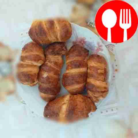 Сосиски в слоеном тесте за несколько минут