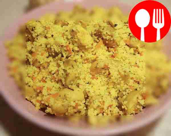 Кускус с овощами и курицей