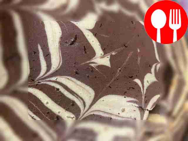 Пирог «Зебра» на праздничный стол