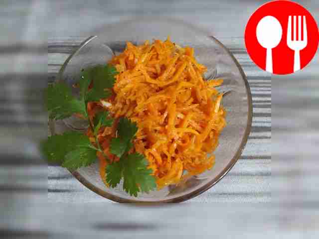 Морковь по-корейски, приготовленная в домашних условиях