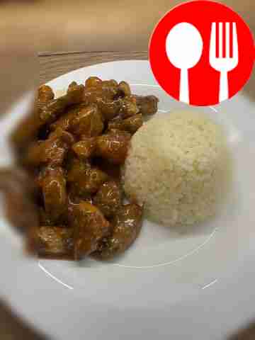 Pork in sweet and sour sauce “Chinese style”