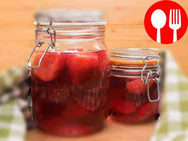 Компот из клубники