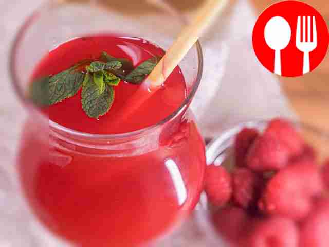 Компот из замороженной малины