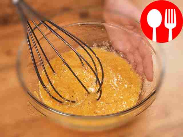 Prepare a batter from crackers. Take a dry,...