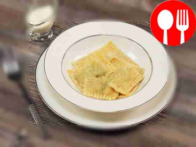 Равиоли со шпинатом