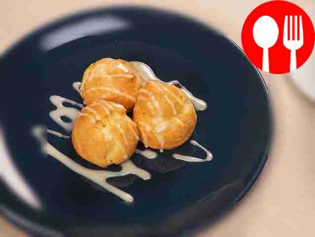 Профитроли с заварным кремом