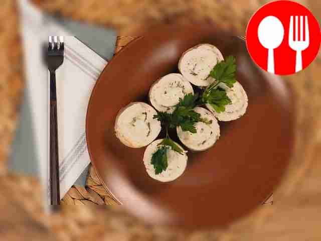 Куриный рулет с сыром