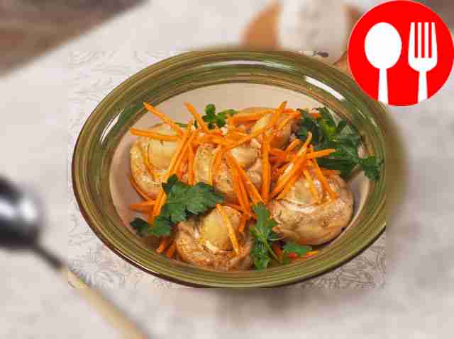 Маринованные шампиньоны по-корейски
