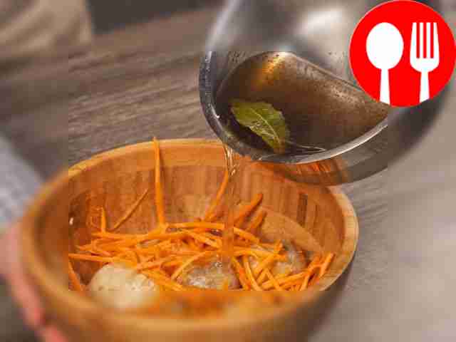 Start marinating the mushrooms. Add chopped...