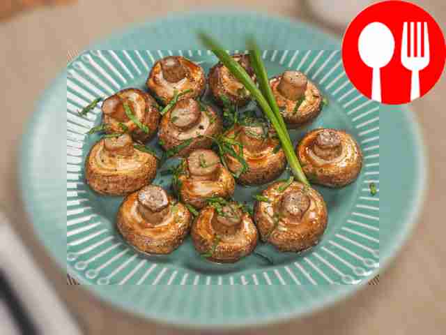Маринованные шампиньоны в духовке Marinated champignons in the oven