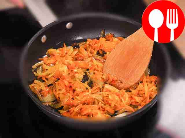 While the vegetables are cooking, prepare the...