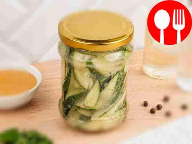 Салат из огурцов с горчицей