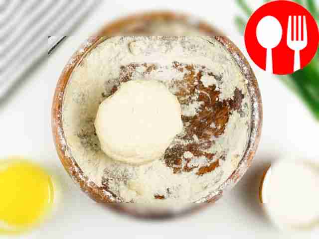 Let's prepare the dough. Take flour, mix it...