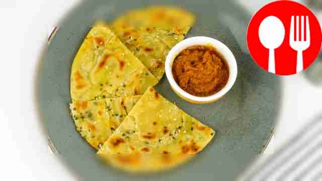 Be sure to serve the flatbreads hot and top...