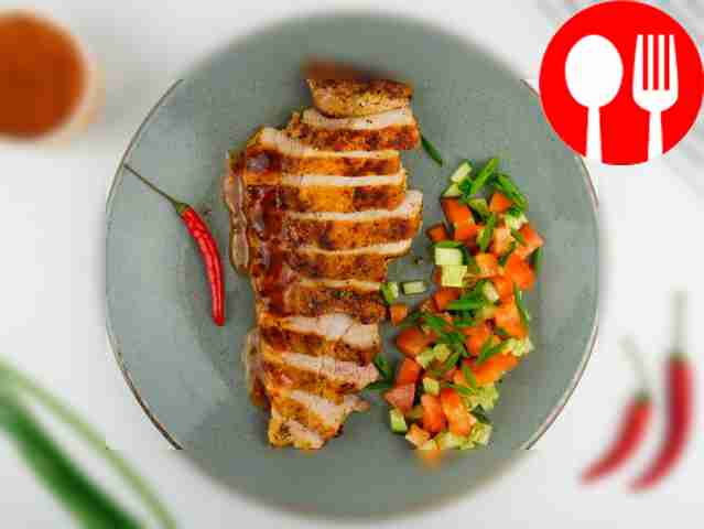 Стейк из свиной корейки