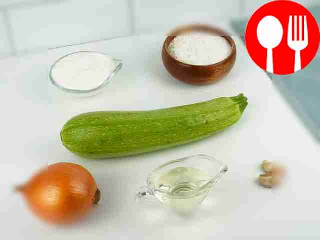 Wash the zucchini and dry. Prepare a dish in...