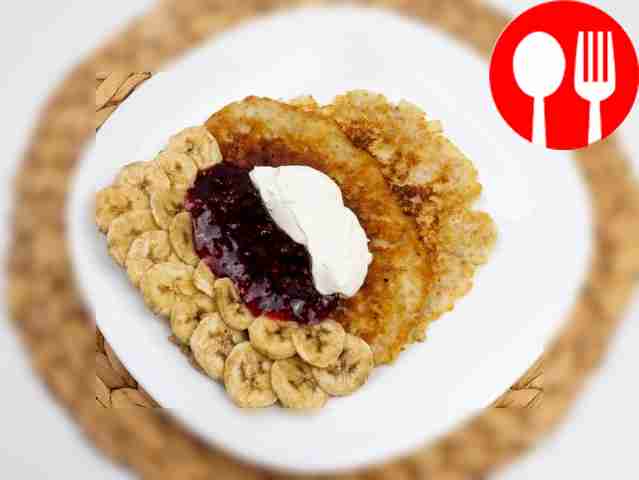 Овсяноблин с бананом