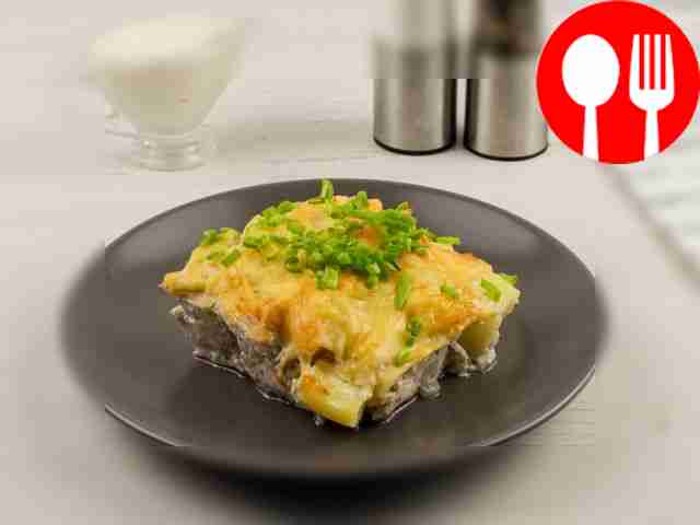 Курица с картошкой в майонезе