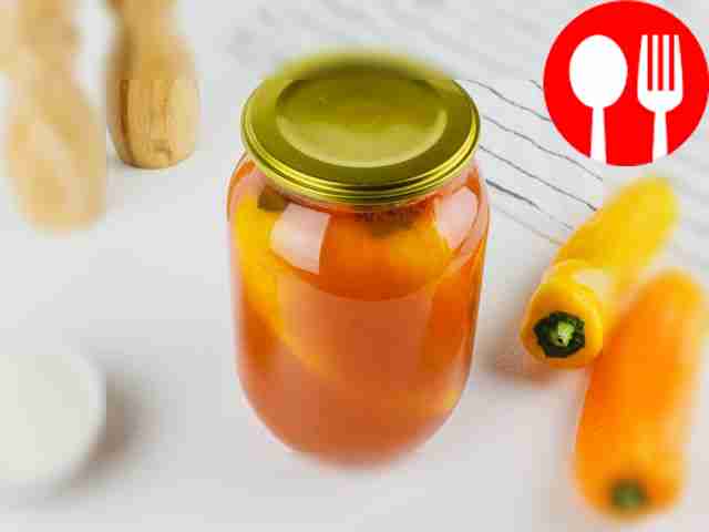 Перец болгарский на зиму целиком Whole bell pepper for the winter