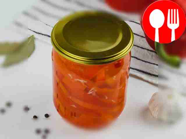 Перец на зиму в банках без стерилизации